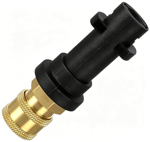 Stone Banks Pressure Washer Gun Adapter with 1/4'' Quick Connect Female Fitting Compatible with Karcher/Kärcher K Series K2, K3, K4, K5, K6, K7 High Pressure Washer