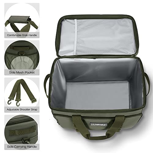 Hulongo Cool Bag Large 30L Insulated Cooler Bag, Waterproof Cool Box,Green — view 4