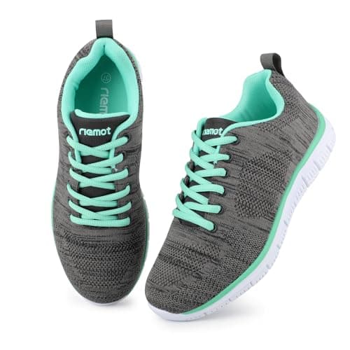 riemot Trainers for Women and Men, Lightweight Breathable Walking Shoes — view 4
