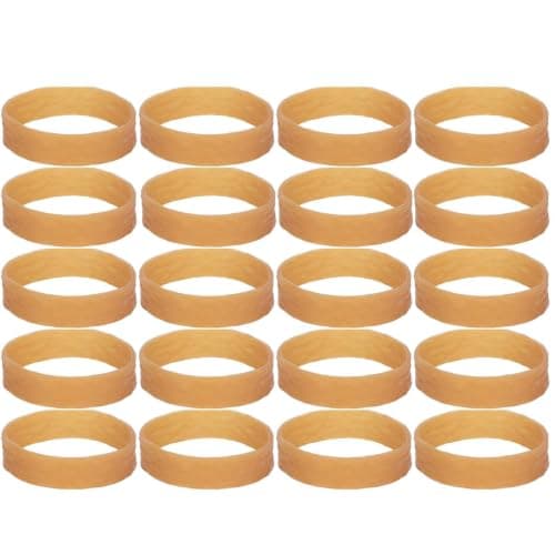 Ski Brake Retainer - 20x Rubber Brake Bands Set, Binding Stopper Clips | Flexible Ski Accessories for Securing Brakes During Carrying Waxing Travel Shop Service and Off Season Storage Use