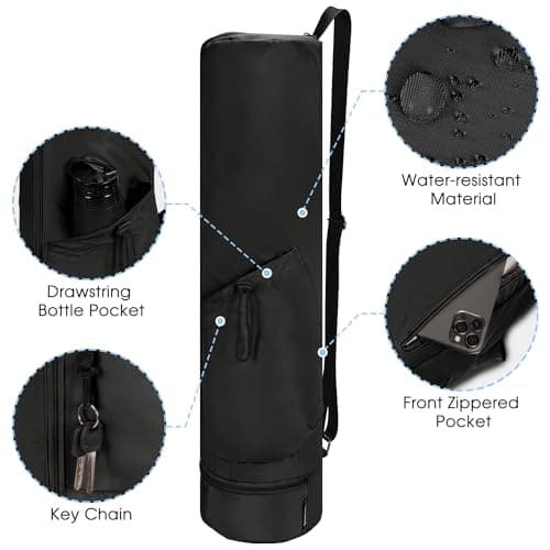 sportsnew Yoga Mat Bag Full Zip Pilates Bag with Adjustable Carring Strap — view 3