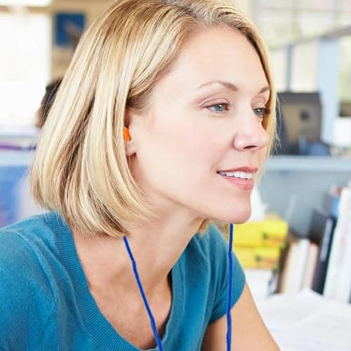 Earplug Earphones Wireless - Safety Headphones For Work | Portable Wireless Earbuds, In-Ear Noise Reduction Headset For Phones And Computers, Comfortable bluetoōth Earphones For Work And Travel — view 2