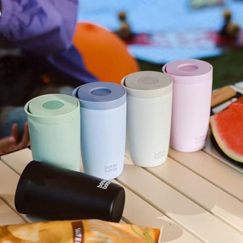 BOTTLE BOTTLE Travel Mug (Blue, 350, Milliliters) — view 6