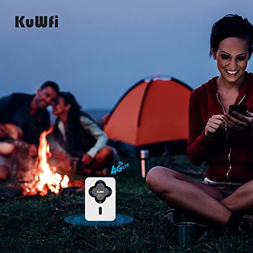 KuWFi Portable 4G LTE Mobile Hotspot, Dual Band 150Mbps Pocket WiFi Router — view 6