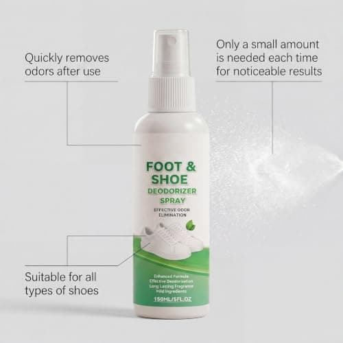 Shoe Deodorizer Spray 150ml – Foot & Shoe Odor Eliminator, Fast-Acting — view 5