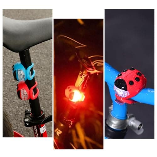 ABOOFAN Waterproof Bike Lamp with Many Light Modes, Abs and Silicone Material Front Headlamp for Bike and Helmet, for Outdoor Sports and Travel Safety — view 6