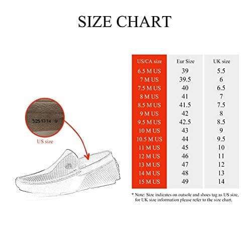 Bruno Marc Men's Driving Loafers Slip-on Shoes,Size 8.5,Brown,3251314 — view 2