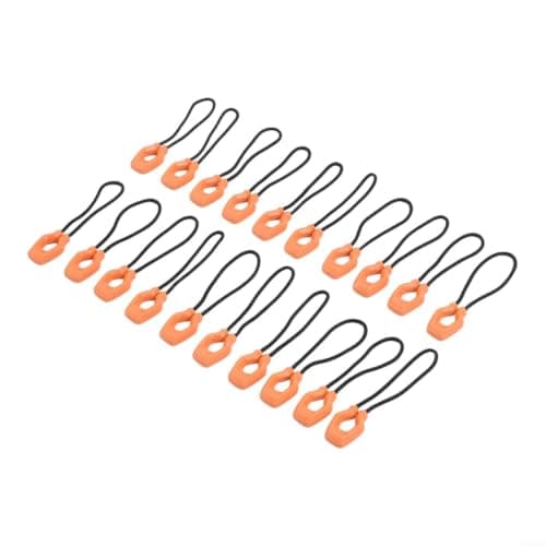 Luminous Zipper Pulls Replacement Cord, 20 Pack Glow in Dark Zipper — view 6