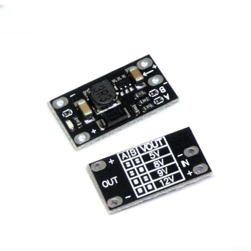 20 Pack Adjustable DC-DC Boost Step Up Converter Module Output 5V 8V 9V 12V, Voltage Booster Board For 3.7V Lithium ForBattery Electronic DIY Projects — view 3
