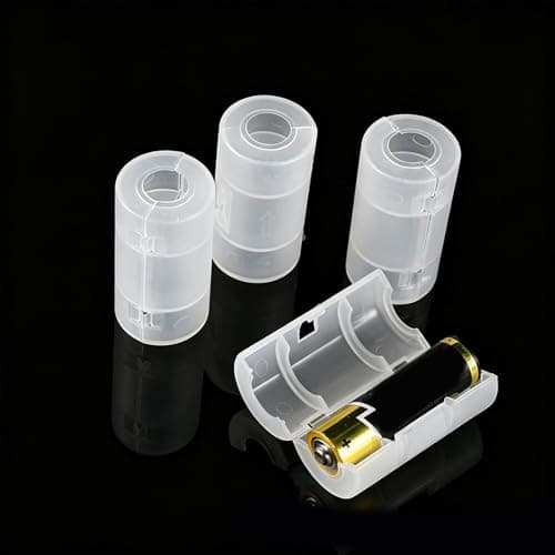 AA to C Battery Adapter 5 Pack for Portable — view 5