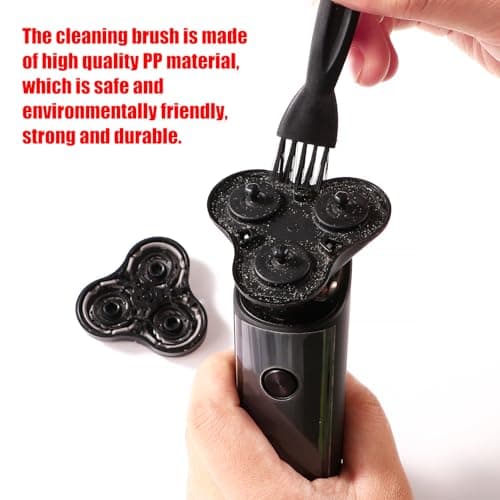 YIXISI 21 PCS Shaver Cleaning Brush Set, Electric Shaver Razor Cleaning Brush, Hair Remover Shaving Razor Brush Replacement, for Removing Beard Debris and Dust — view 5