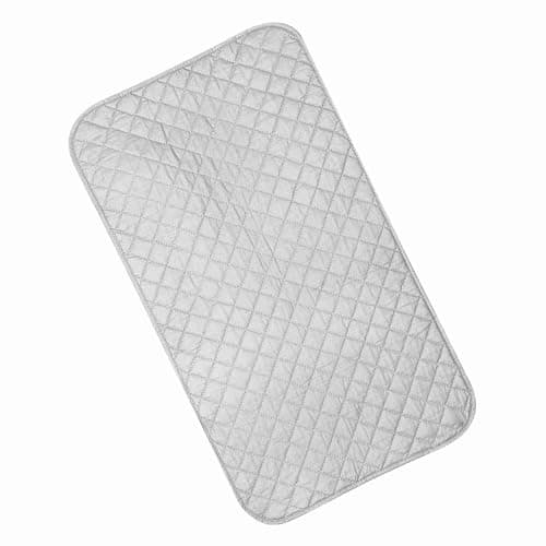 Generic Portable AntiSlip Magnetic Ironing Mat for Table Top & Travelling - Heat Insulation Blanket for Iron - Foldable Ironing Accessory for Home & Travel — view 2