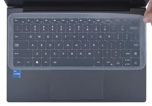 Universal Silicone Keyboard Cover for 13" 13.3" 14" Laptop Notebook, Anti Dust Waterproof Clear Keyboard Protector Skin(Size: 12.28" x 5.08")