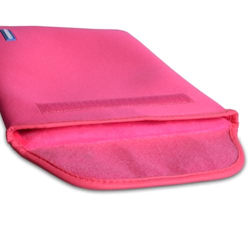 10" inch Tablet Carrying Cover Sleeve Bag Case Neoprene Laptop Tablet (Hot Pink) — view 5