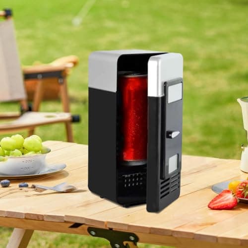 USB Mini Fridge – Compact Cooler Warmer | Portable Dorm Student Gift — view 3