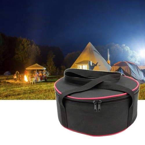 FACAIIO Portable Cooking Utensils Bag 600D Oxford Fabric Picnic Pot — view 6
