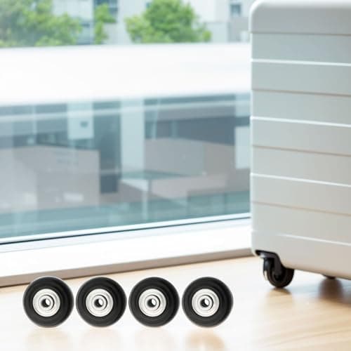 QuivyLivy Luggage Replacement Wheels,Rubber Silent Repair-Kit — view 4