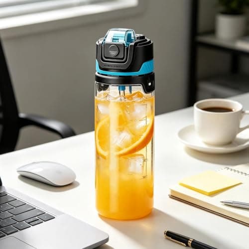 Water Bottle with Spray Mist 800ml Drinking Container — view 3
