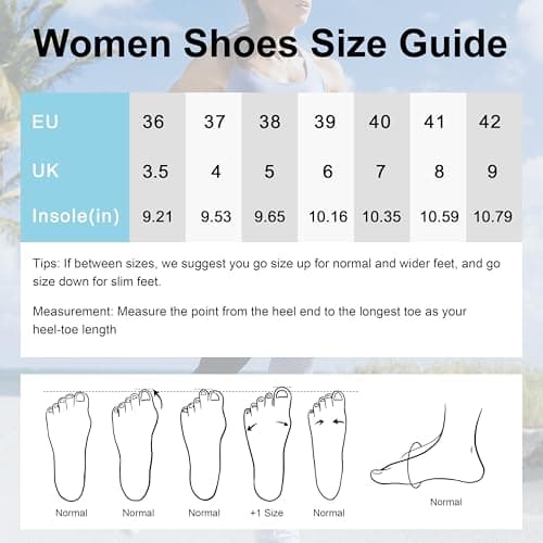 Womens Trainers Lightweight Running Shoes Ladies Mesh Breathable Cushioned Walking Sneakers for Athletic Sports Tennis Jogging Gym Outdoor,Rose Pink,3.5UK/36EU — view 5