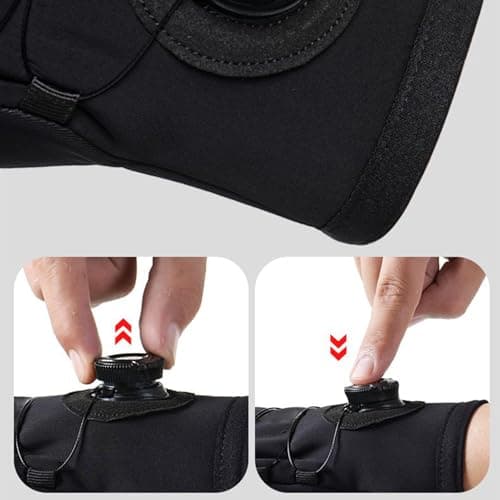 Ahuuen Ski Gloves Cold Weather Thermal Touchscreen Mitten — view 6