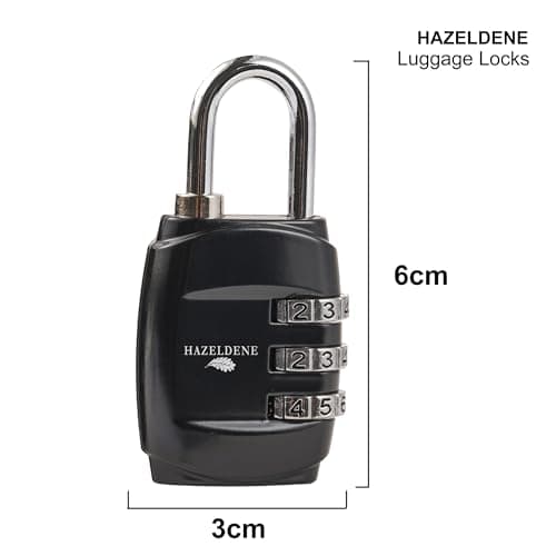 Travel Padlocks with Combination Locks for Luggage and suitcases — view 4