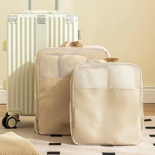 AJTUTUS Multipurpose Compression Bags for Travel Storage, Purple M — view 4