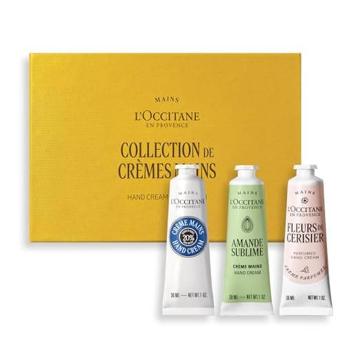 L'OCCITANE - Hand Cream Giftset with Shea, Almond & Cherry Blossom