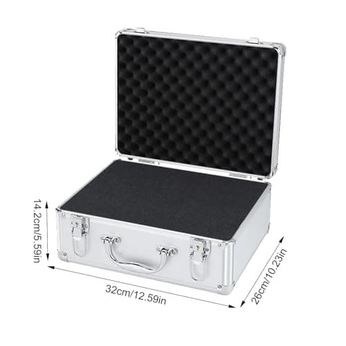 Aluminum Briefcase With Lock - Truck Storage Organizer Chest - Built-in Sponge Truck Storage Organizer Chest With Security Lock Multifunctional For Men — view 5