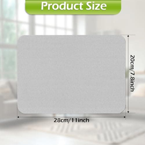 2 Pcs Fabric Repair Patch, Self-Adhesive Canvas Repair Patch 11x8 inch Waterproof Fabric Patches Linen Canvas Repair Kit for Sofas, Tents, Furniture, Awnings, Car Seats (Light Gray) — view 3