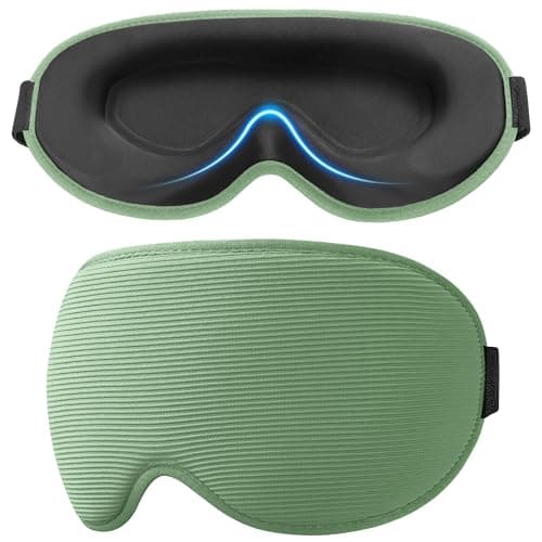 Gritin 100% Blackout Sleep Mask for Women & Men-Zero Eye Pressure Eye Mask