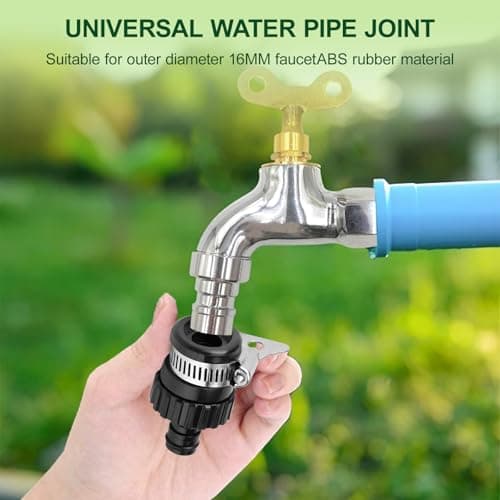 Universal Tap Connectors, 2 Pcs Mixer Tap to Garden Hose Adapters — view 5