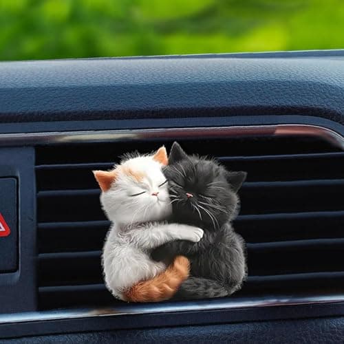 Vent Clips Air Freshener Cute Cat Decorative Eliminator — view 2