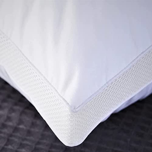 YORKSHIRE HOMEWARE Breathable 9Ft U Shaped Pillow With Air Mesh Sides | Full Body Nursing Maternity Pillows | Back, Neck, Hip, Belly Support Hypoallergenic Pillows With Zip Cover | Anti Allergic — view 4