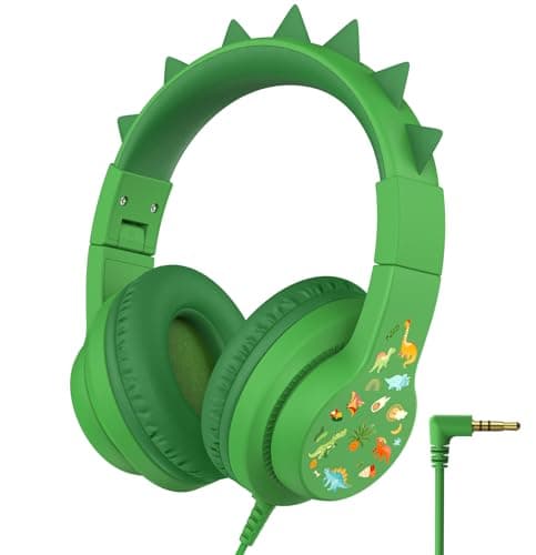 iClever HS19S Kids Headphones Wired 3.5mm, Childrens Headphones for Kids