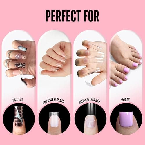 NOVO OVO Super Strong Nail Glue for Press On Nails & False Nail Tips (8ml 0.27 fl oz) - TPO & HEMA FREE Brush On Adhesive, Quick Dry & Long Lasting Bond for Acrylics, Broken Nails & Salon Effect — view 3