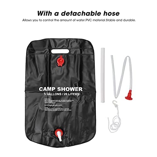 Camp Shower Bag, Solar Shower Bag, Camping Shower Bag Portable Shower Bag Portable Specially Designed for Camping Sandy Beach for Swimming Outdoor Travel — view 4