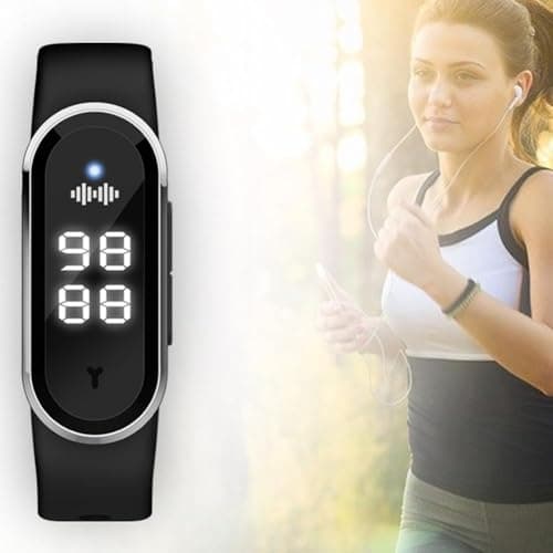 Ultrasonic Mosquito Repellent Bracelet, 150 Hour Battery Life Wearable Buzz Defense Watch with Adjustable Silicone Strap, Waterproof Outdoor Anti Mosquito Band for Kids and Adults (White) — view 4