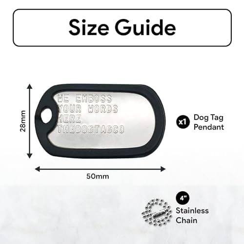 Military Dog Tag Stainless Steel Single Keychain, Emergency, Luggage Tag Set (Camouflage Green) — view 3