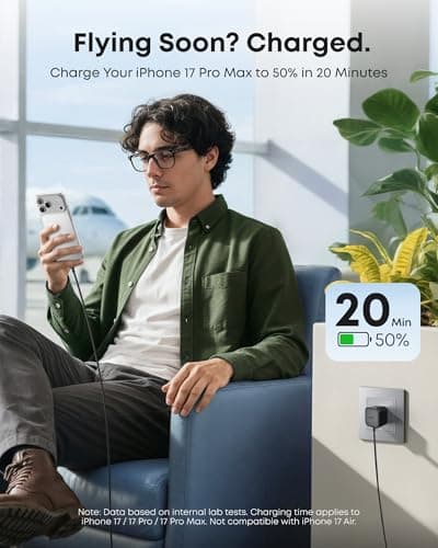 Anker Nano 45W USB C Charger, GaN, Fast Charging with Foldable Type C plug — view 3