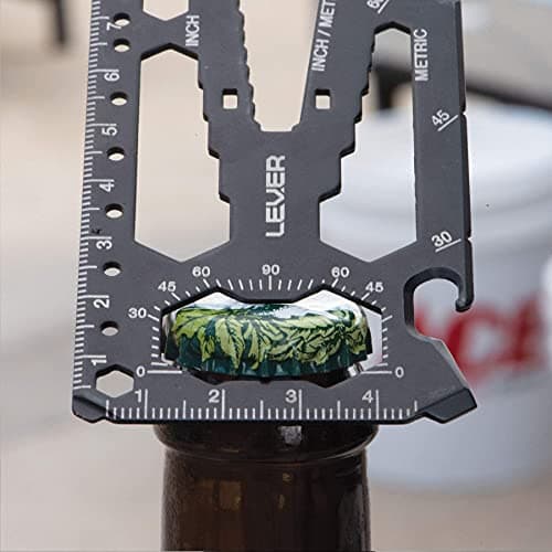 Lever Gear Toolcard Pro 40-in-1 Credit Card Multitool, TSA Compliant — view 3