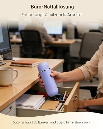 Portable Bidet for Travel & Camping - Manual Squeeze Peri Bottle Handheld — view 5