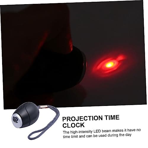OFFSCH 2pcs Mini Digital Projection Clock Led Boys and Girls Alarm for Toddlers Boys and Girls Led Clock Night Light Projector for Bedrooms — view 2