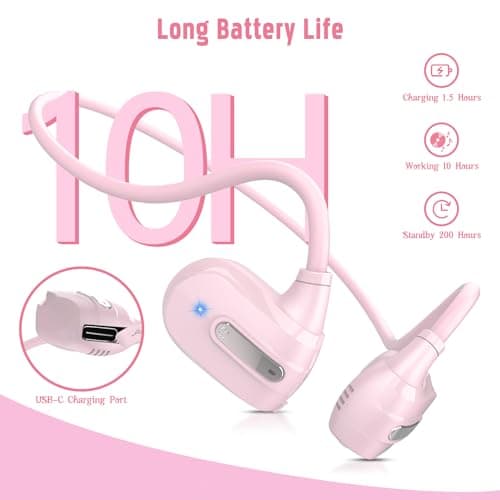 BANIGIPA Kids Headphones, Open Ear Headphones for Teens Child Boys Girls — view 6
