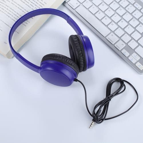 XOSDA Classroom Headphones Bulk 20 Pack Multi Color for Kids Students, Wholesale School Durable Wired Earphones for Teachers Teens Chromebook Computer Laptop(LS30,Mixed) — view 4