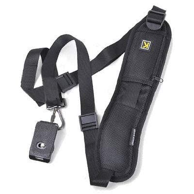 London Express Camera Shoulder Strap, Anti-slip Over Shoulder Camera Sling Strap Quick Release with Safety Tether, Comfortable Camera Neck Strap for for Canon Nikon Sony DSLR SLR, Black, One Size — view 6