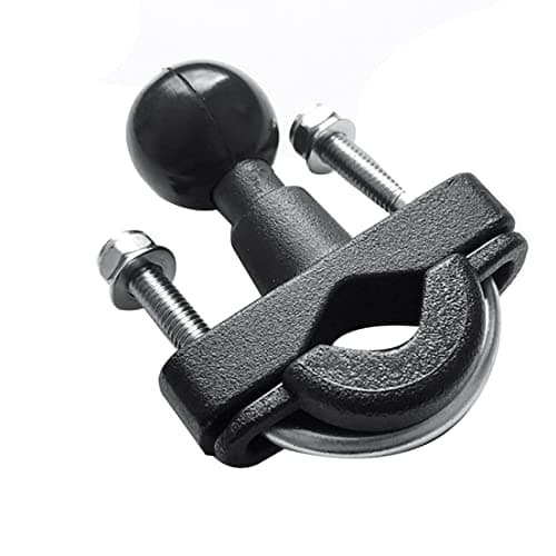 MANDDLAB 3X Motorcycle Handle Bar Rail Mount 37mm Width U-Bolt Mounting Base with 1 Inch Ball for GPS Work for — view 5