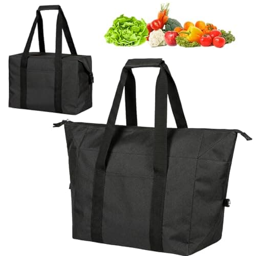 Medium Cooler Bag, Foldable Insulated Cool Bag with 20 Litre Capacity, Versatile Storage for Picnics and Outdoor Activities, Compact Design for Easy Transport and Space Saving