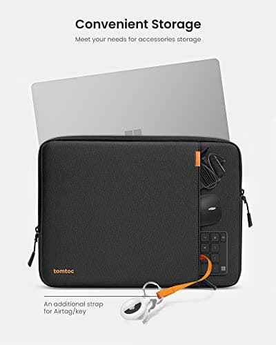tomtoc 360° Protective Laptop Case for 14" Lenovo HP ASUS Dell Acer Laptop — view 5