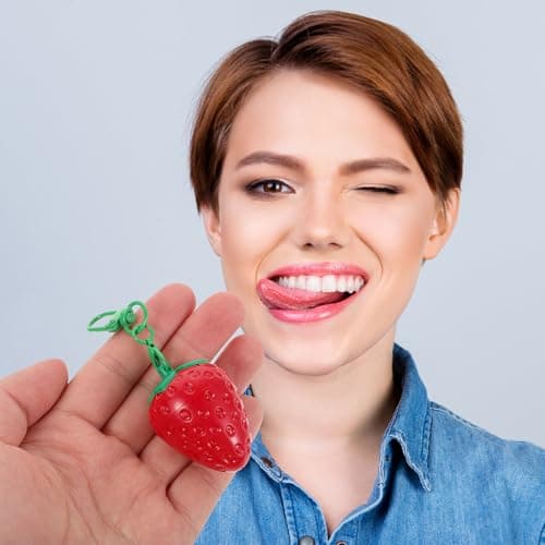 Strawberry Lip Balm Red Cream Compact Moisturiser for Daily Use — view 6