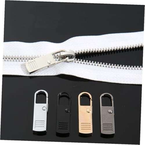 TOYANDONA 16pcs Detachable Zipper Head Zipper Pull Replacement Repair Kit for Jackets Luggage Quick Release — view 6